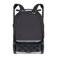Školní a cestovní batoh na kolečkách Nikidom Roller UP Black (19 l) + vlastní potisk