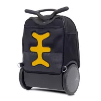 Školní a cestovní batoh na kolečkách Nikidom Roller UP Safari (19 l), Černý