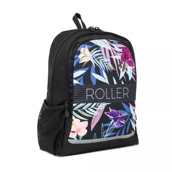 Školní batoh Nikidom Roller RUN Tropic 26l, Černý
