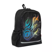 Školní batoh Nikidom Roller RUN Wild Fire 26l, Černý