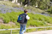 Školní batoh Nikidom Roller RUN Wild Fire 26l, Černý