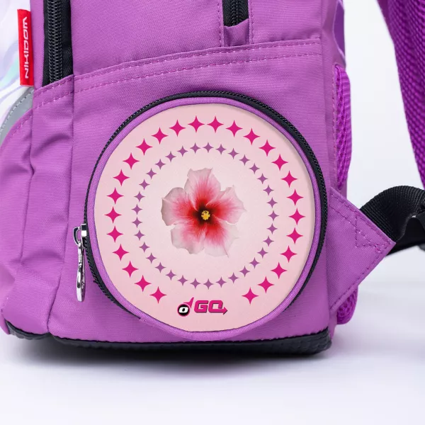Školní a předškolní batoh Nikidom Roller GO Butterfly 15L, Fialový