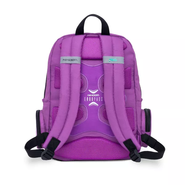 Školní a předškolní batoh Nikidom Roller GO Butterfly 15L, Fialový