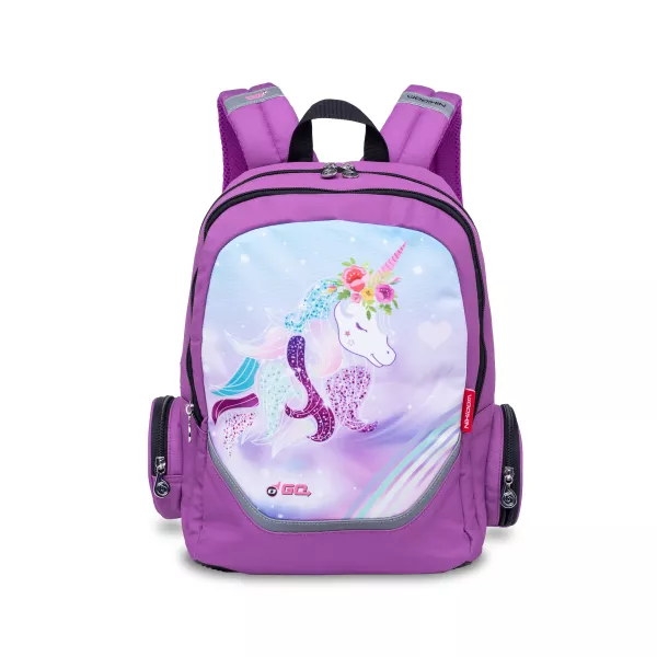 Školní a předškolní batoh Nikidom Roller GO Unicorn 15L, Fialový