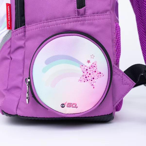 Školní a předškolní batoh Nikidom Roller GO Unicorn 15L, Fialový
